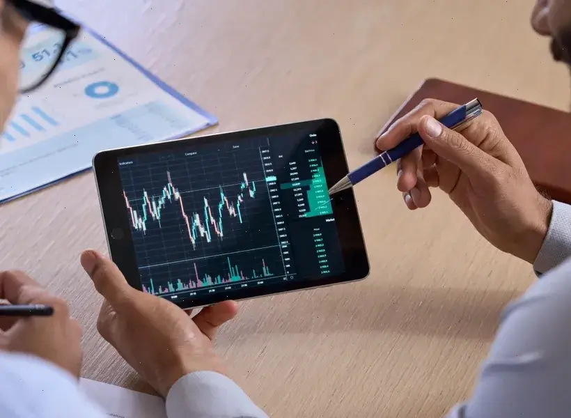 Vasto Câmbiante gráfico de mercado